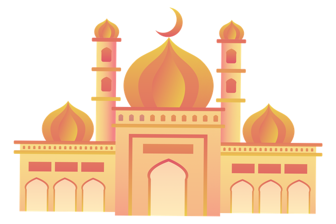 Moschee  Illustration