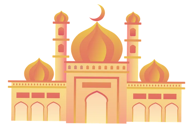 Moschee  Illustration