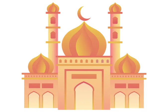 Moschee  Illustration