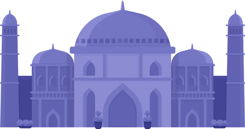 Moschee  Illustration