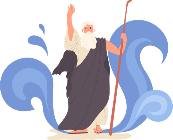 Moses Bible  Illustration