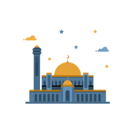 Mosquée islamique  Illustration