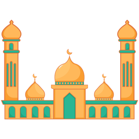 Mosquée islamique  Illustration