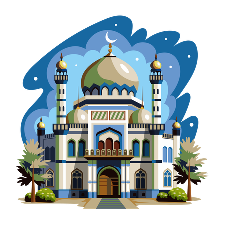 Mosquée noble  Illustration