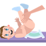 illustration for diaper