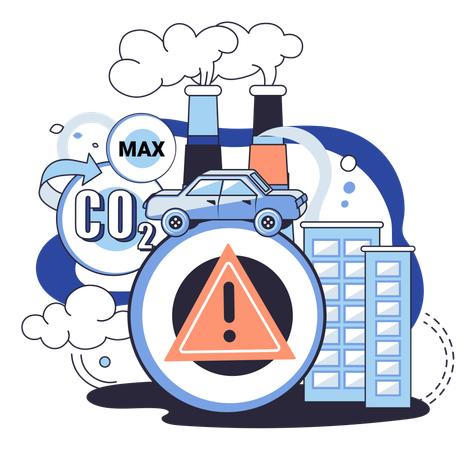 Mother earth climate change awareness ecological  Illustration