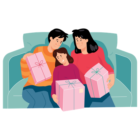 Mothers Day Gift  Illustration
