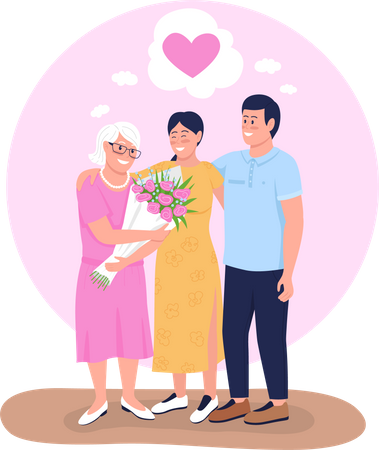 Mothers day  Illustration