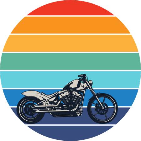 Motocicleta  Ilustração