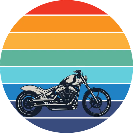 Motocicleta  Ilustración