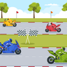 illustration for motor bike
