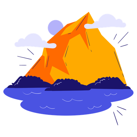 Mountain  Illustration