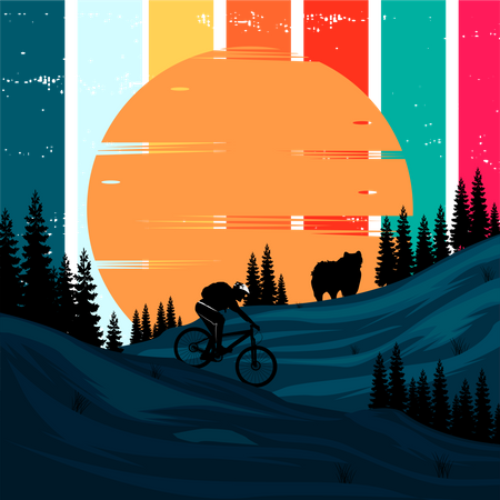 Mountain Adventure  Illustration