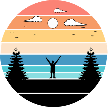 Mountain Adventure  일러스트레이션