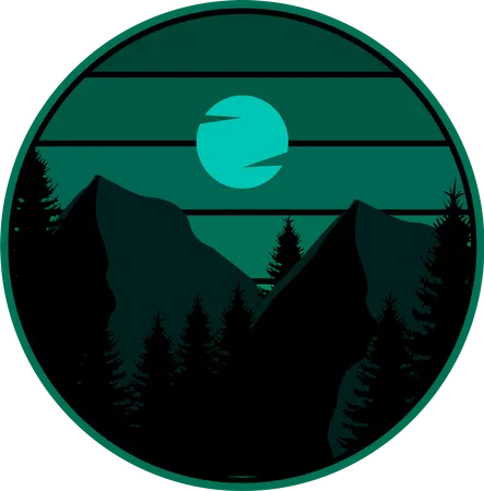 Mountain  Illustration