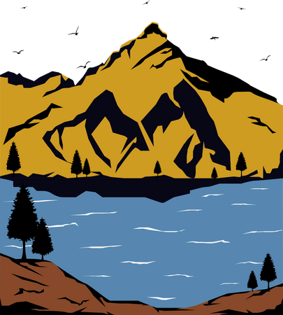 Mountain  Illustration