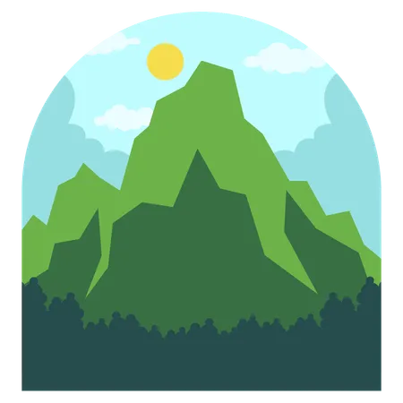 Mountain  Illustration