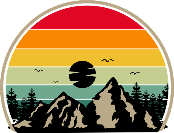 Mountain  Illustration