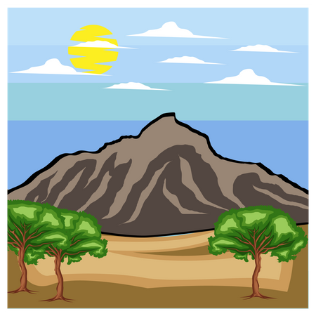 Mountain  Illustration