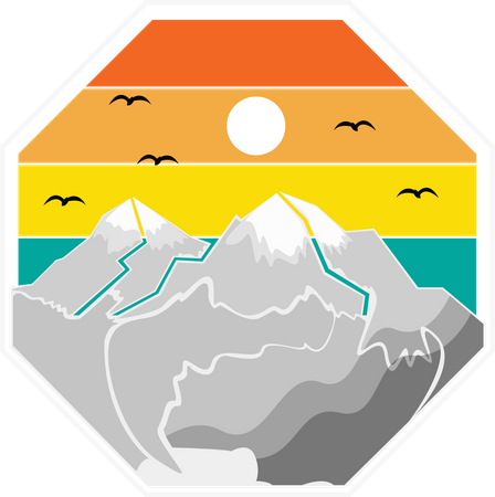 Mountain  일러스트레이션