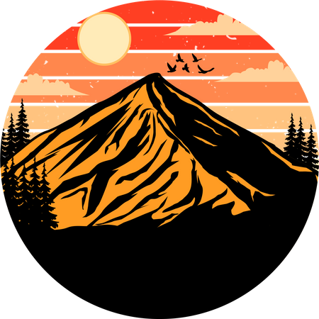 Mountain View  Illustration