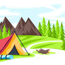 mountains illustrations