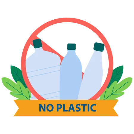 Pas de mouvement plastique  Illustration