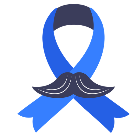 Movember ribbon  Illustration