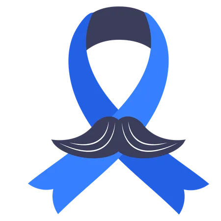 Movember ribbon  Illustration