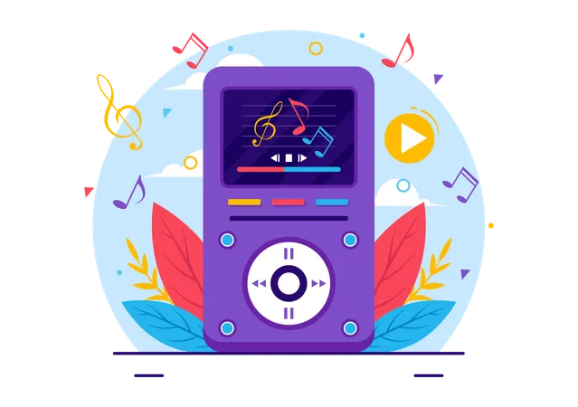 MP3 Player  Illustration