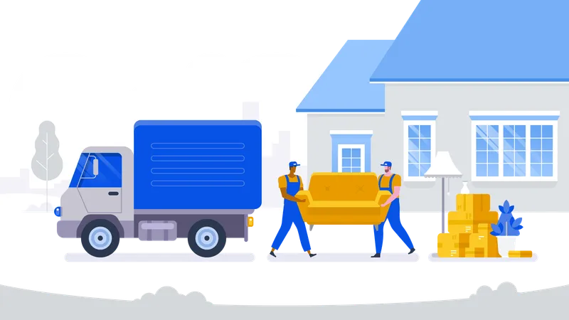 Casa movil  Illustration