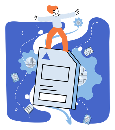 Configuración de datos comerciales  Ilustración