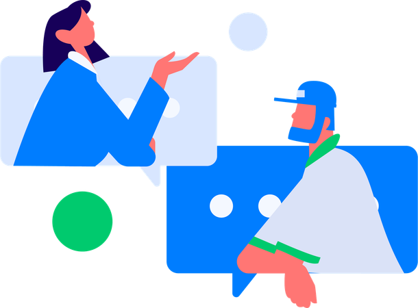 Mujer de negocios con idea  Ilustración