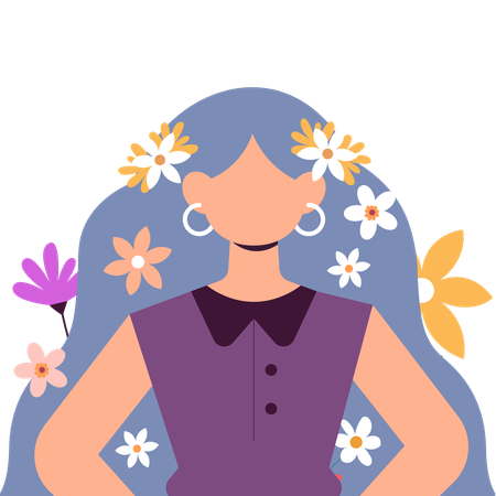 Mujer  Ilustración