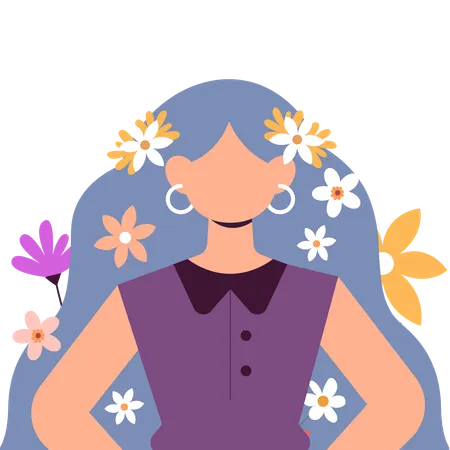 Mujer  Ilustración
