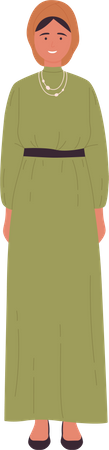 Mulher árabe  Ilustração