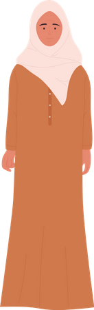 Mulher Árabe  Ilustração