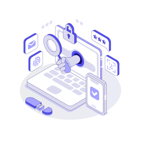 Multi Factor Authentication  Illustration