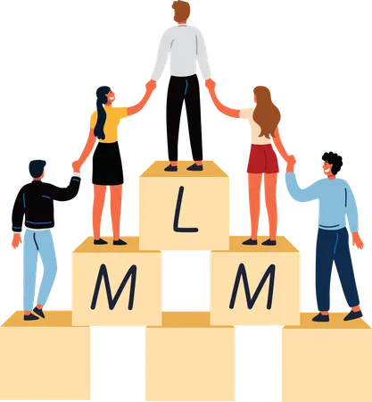 Multi-level marketing  Illustration