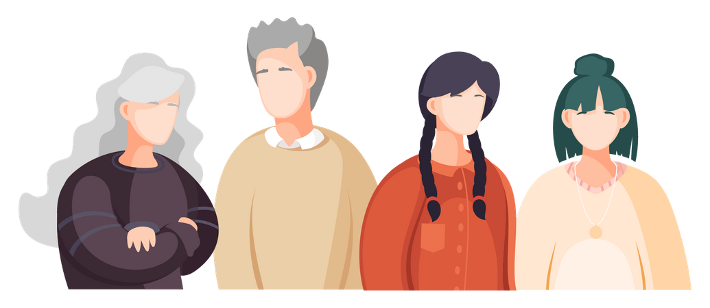 Multicultural Community  イラスト