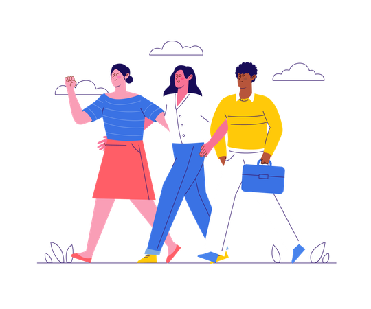 Multicultural Diversity at Work  イラスト
