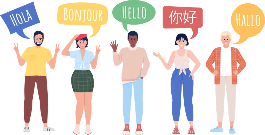 Multilingualism  Illustration