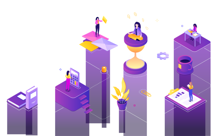 Multitasking  Illustration