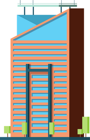 Municipal building  Illustration