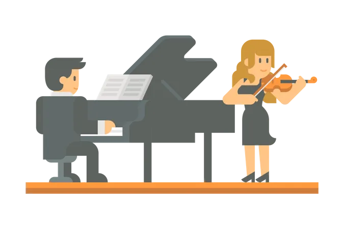 Music concert  Illustration