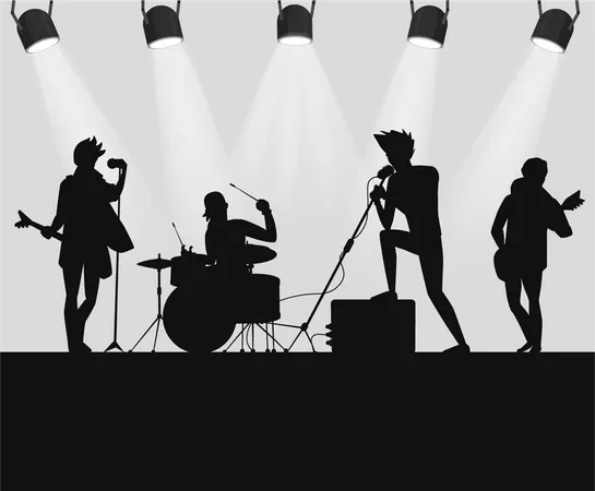 Music concert  Illustration