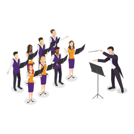 Music group  Illustration