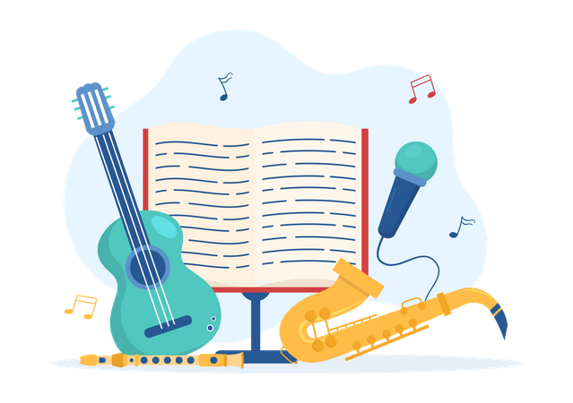 Music School Illustration