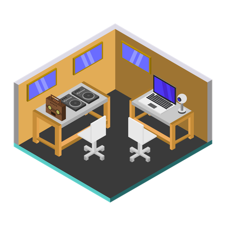 Music Setup  Illustration