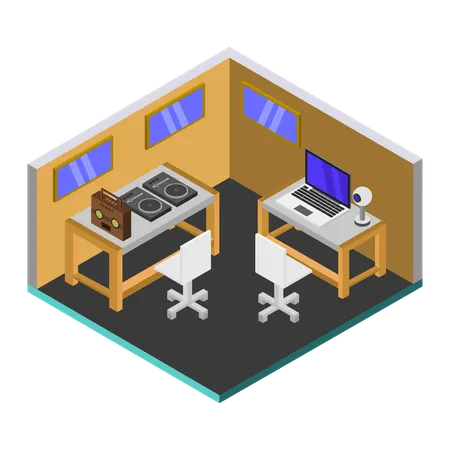 Music Setup  Illustration